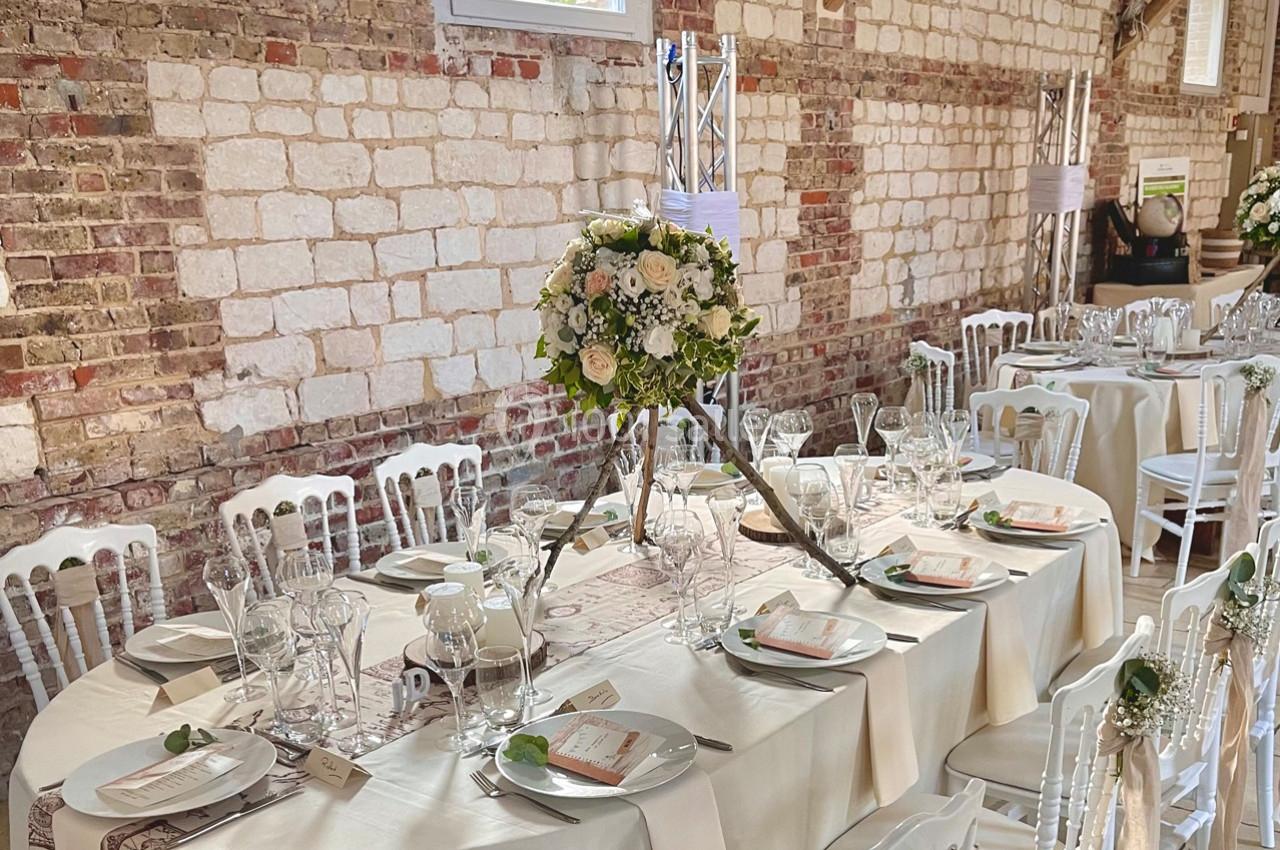 La Ferme Blanche à Épagne-Épagnette (80580) - Location de salle pour mariage