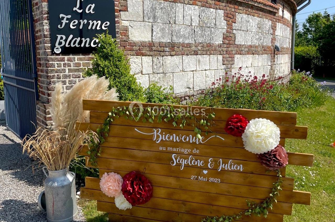 La Ferme Blanche à Épagne-Épagnette (80580) - Location de salle pour mariage