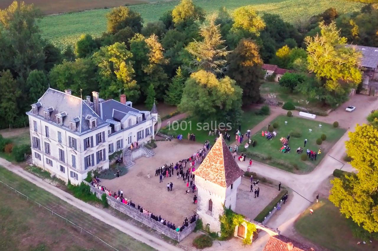 Vue aérienne de Montplaisir