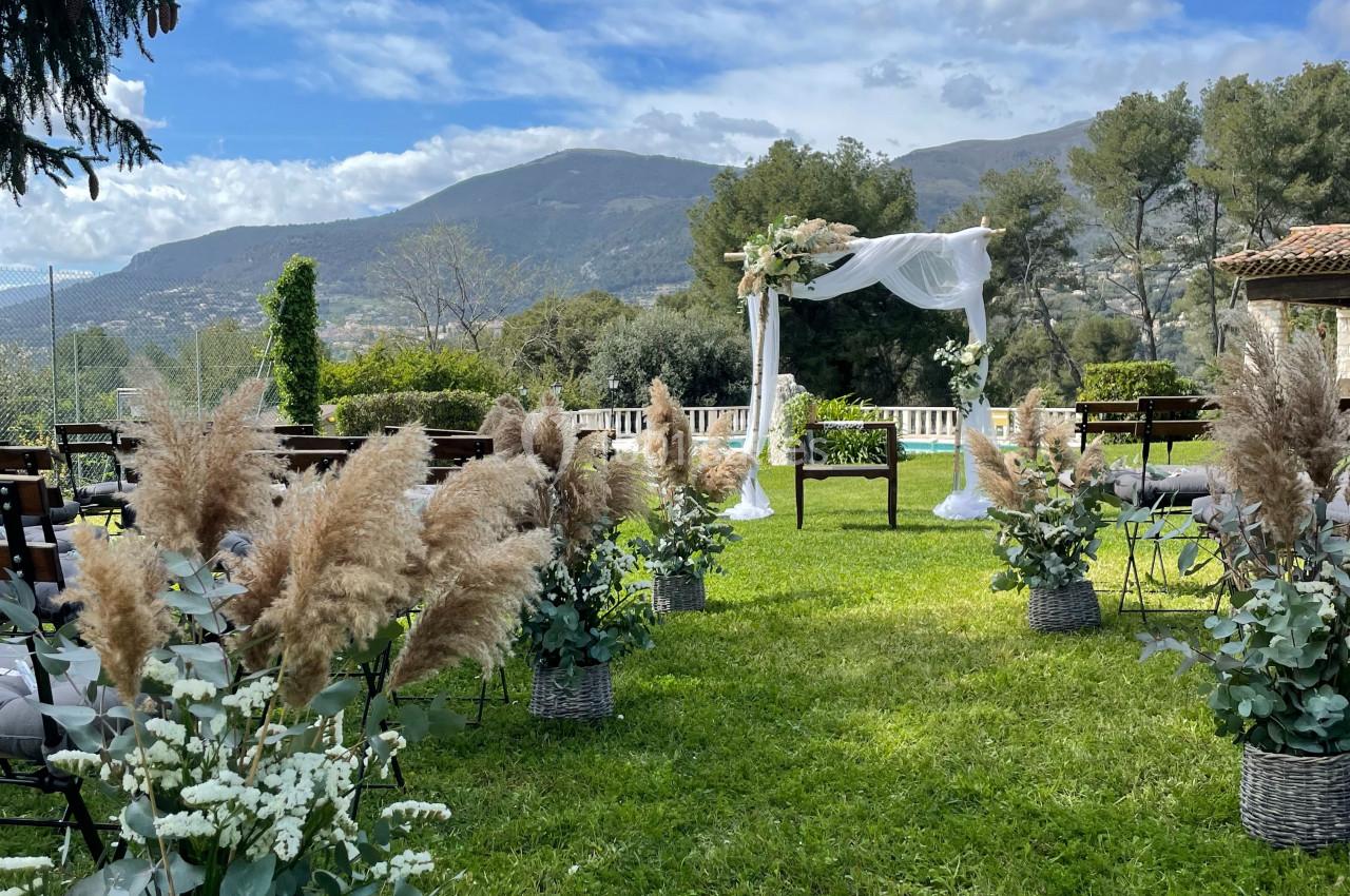 Location salle Saint-Paul-de-Vence (Alpes-Maritimes) - Le Mas Baïeta (ex Bastide aux Oliviers) #1