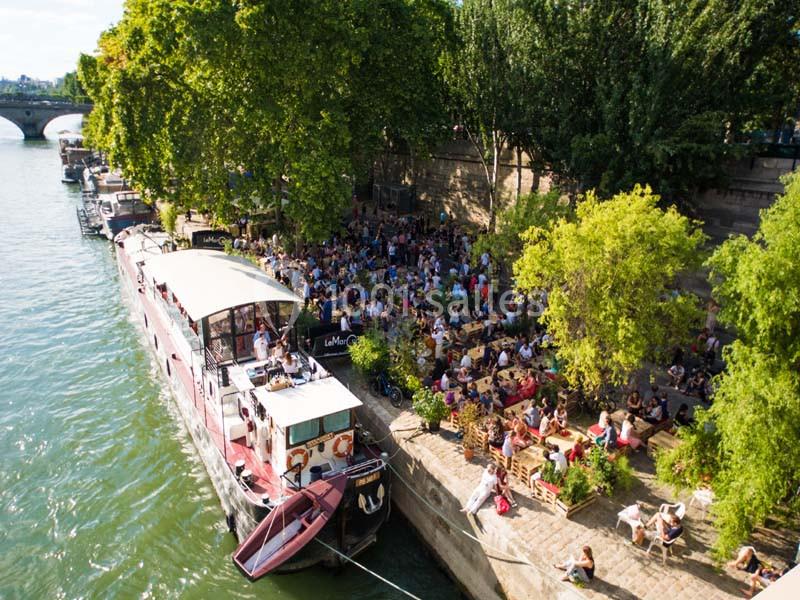 Location salle Paris 4 (Paris) - Péniche Marcounet #1