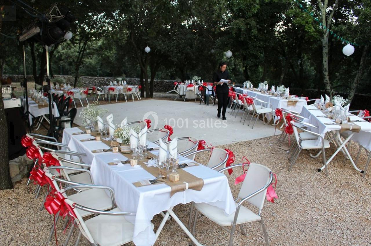 Location salle Aigaliers (Gard) - Chez la Mère Nicole la Cigalière Bonneau #1