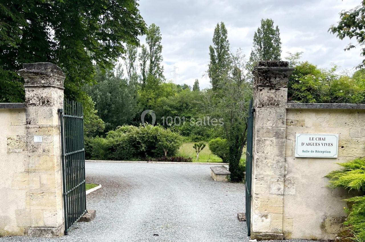 Location salle Pompignac (Gironde) - Le Chai d'Aigues Vives #1