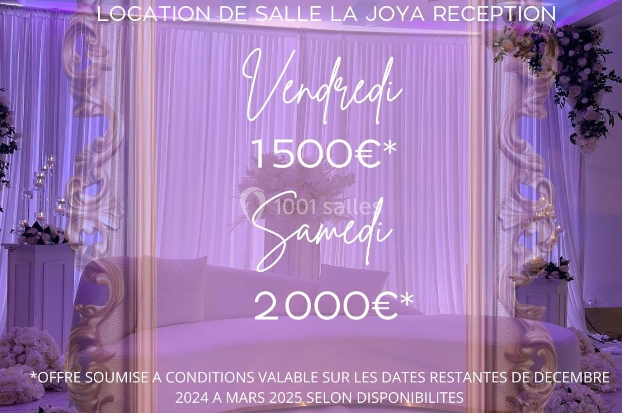 Location salle Brétigny-sur-Orge (Essonne) - La Joya Réception #1